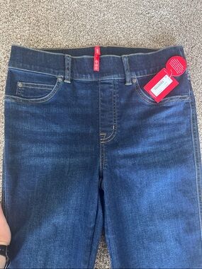 NWT SPANX Dark Blue Bookcut Jeans
